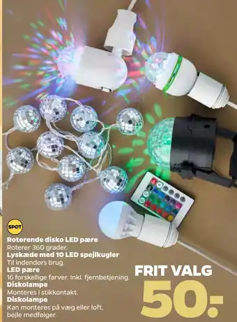 Netto Led pære tilbud