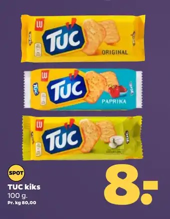 Netto Tuc kiks tilbud