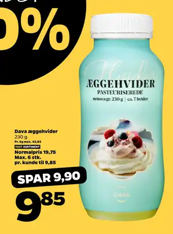 Netto Dava æggehvider tilbud