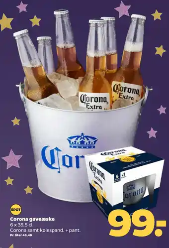 Netto Corona gaveæske tilbud