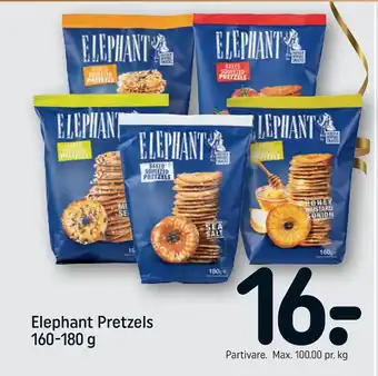 Elephant pretzels