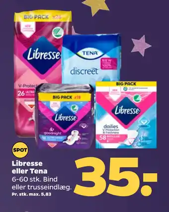 Netto Libresse eller tena tilbud