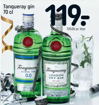 REMA 1000 Tanqueray gin tilbud
