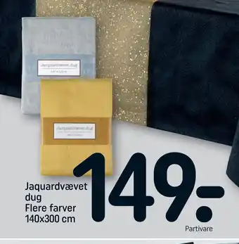 REMA 1000 Jaquardvævet dug tilbud