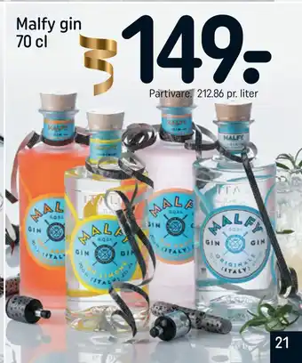 REMA 1000 Malfy gin tilbud