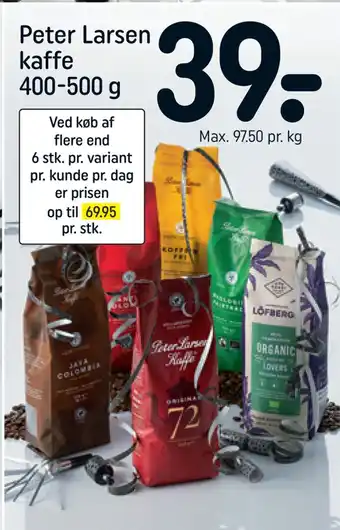 REMA 1000 Peter larsen kaffe tilbud