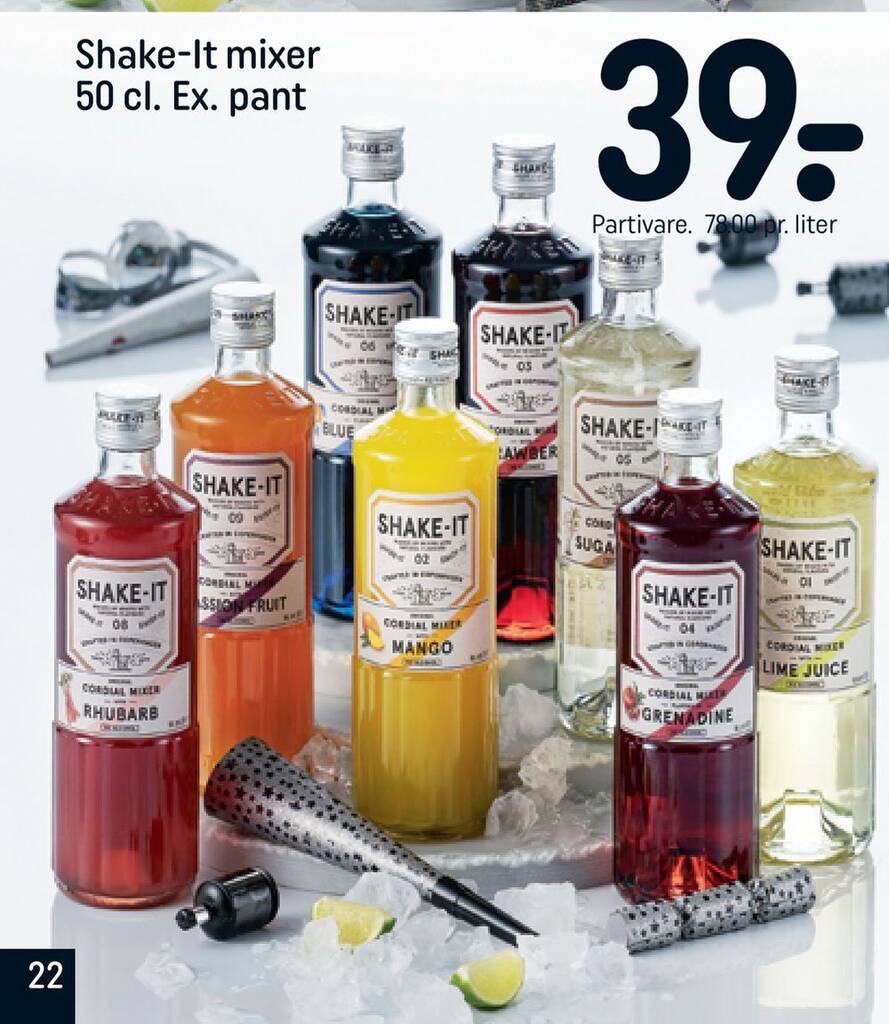 Shakeit mixer 50 cl tilbud hos Rema 1000