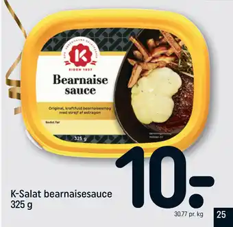 REMA 1000 K-salat bearnaisesauce tilbud