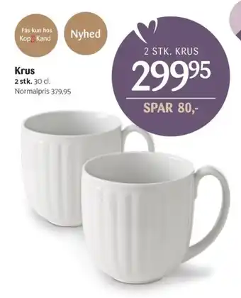 Kop & Kande Krus tilbud