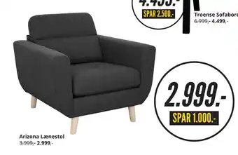 My Home Arizona lænestol tilbud