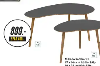 My Home Mikado sofaborde tilbud