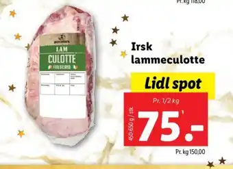Irsk lammeculotte
