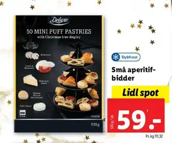 Lidl Små aperitif-bidder tilbud