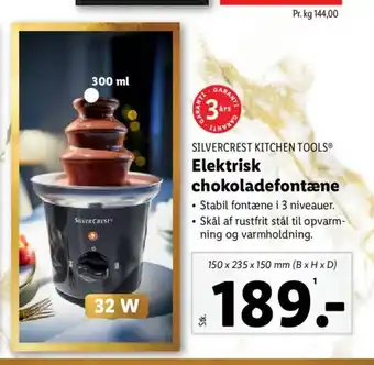 Elektrisk chokoladefontæne