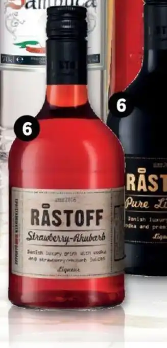 Lidl 6 Sambuca, Licor 43, Campari, Aperol, Råstoff tilbud