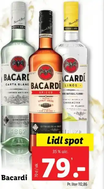 Lidl Bacardi tilbud