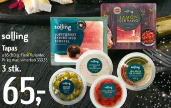 Føtex Salling Tapas tilbud