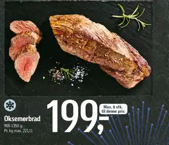 Føtex Oksemørbrad tilbud