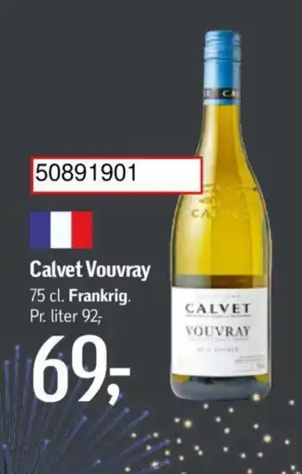Føtex Calvet Vouvray tilbud