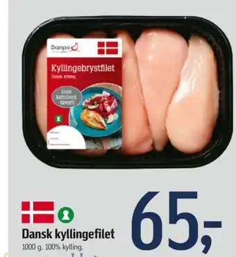 Føtex Dansk kyllingefilet tilbud