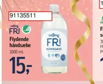 Føtex Flydende håndsæbe tilbud