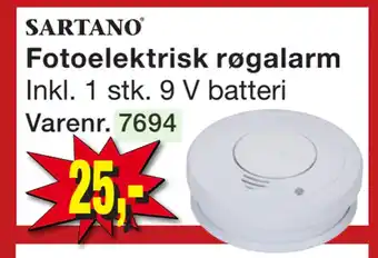 Harald Nyborg Fotoelektrisk røgalarm tilbud