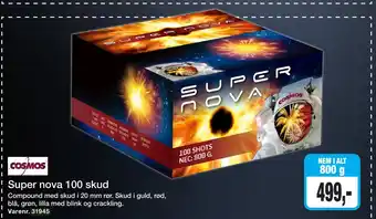 Super nova 100 skud