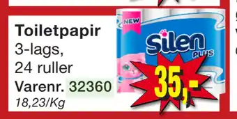 Harald Nyborg Toiletpapir tilbud