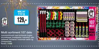 Harald Nyborg Multi sortiment 107 dele tilbud