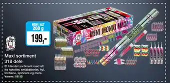 Harald Nyborg Maxi sortiment 318 dele tilbud