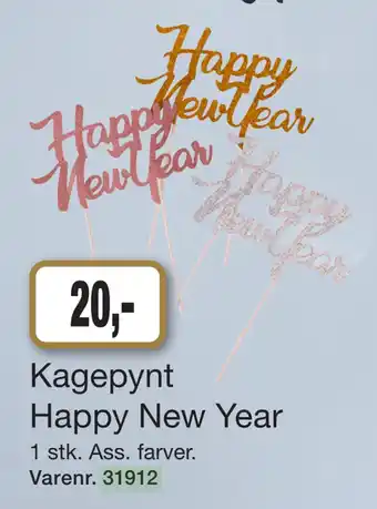 Kagepynt happy new year
