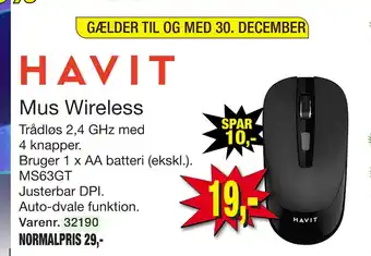 Harald Nyborg Mus wireless tilbud