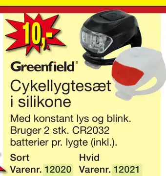 Harald Nyborg Cykellygtesæt i silikone tilbud