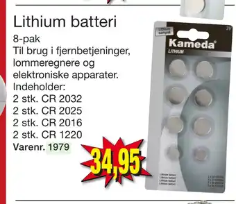 Harald Nyborg Lithium batteri tilbud