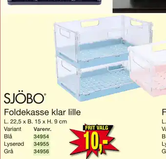 Harald Nyborg Foldekasse klar lille tilbud