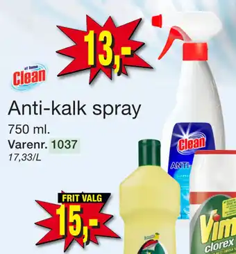Harald Nyborg Anti-kalk spray tilbud