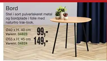 Harald Nyborg Bord tilbud