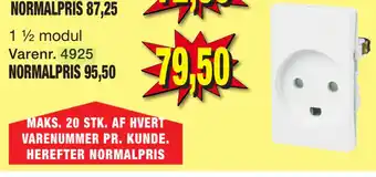 Harald Nyborg Fuga stikkontakt tilbud