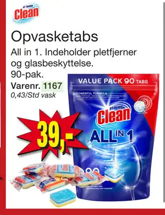 Harald Nyborg Opvasketabs tilbud