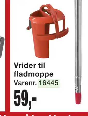 Harald Nyborg Vrider til fladmoppe tilbud