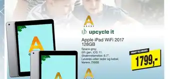 Harald Nyborg Apple ipad wifi 2017 128gb tilbud