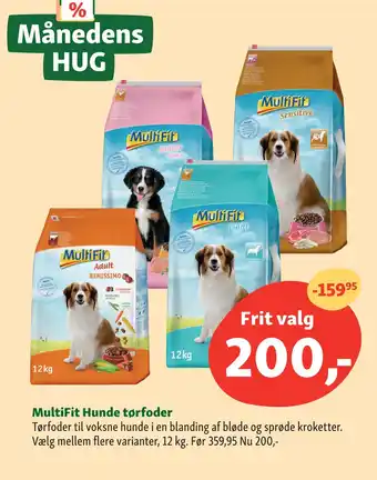 Maxi Zoo Multifit hunde tørfoder tilbud