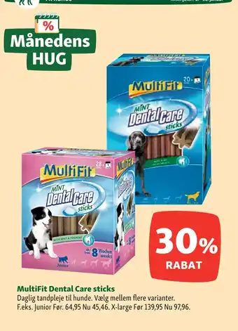 Multifit dental care sticks