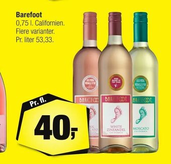 Calle Barefoot tilbud