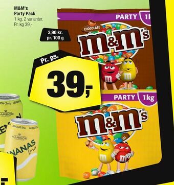 Calle M&M's Party Pack tilbud