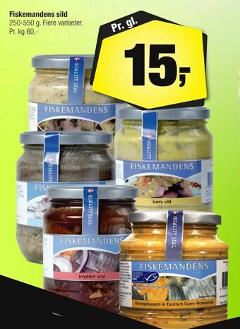 Calle Fiskemandens sild tilbud