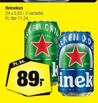Calle Heineken tilbud