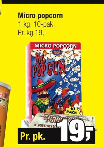 Calle Micro popcorn tilbud