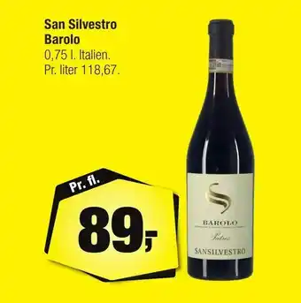 Calle San Silvestro Barolo tilbud