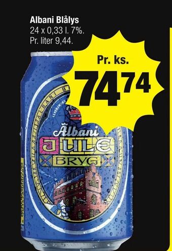Calle Albani Blålys tilbud